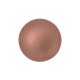 Les perles par Puca® Cabochon 14mm Copper gold mat 00030/01780